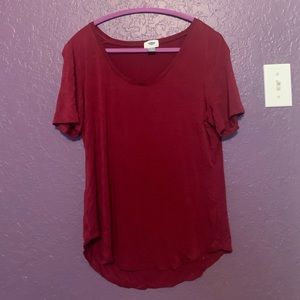 Old Navy Red Blouse